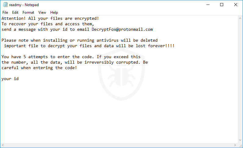 Kill Encr Ransomware (Crypto-Malware/Ransomware)