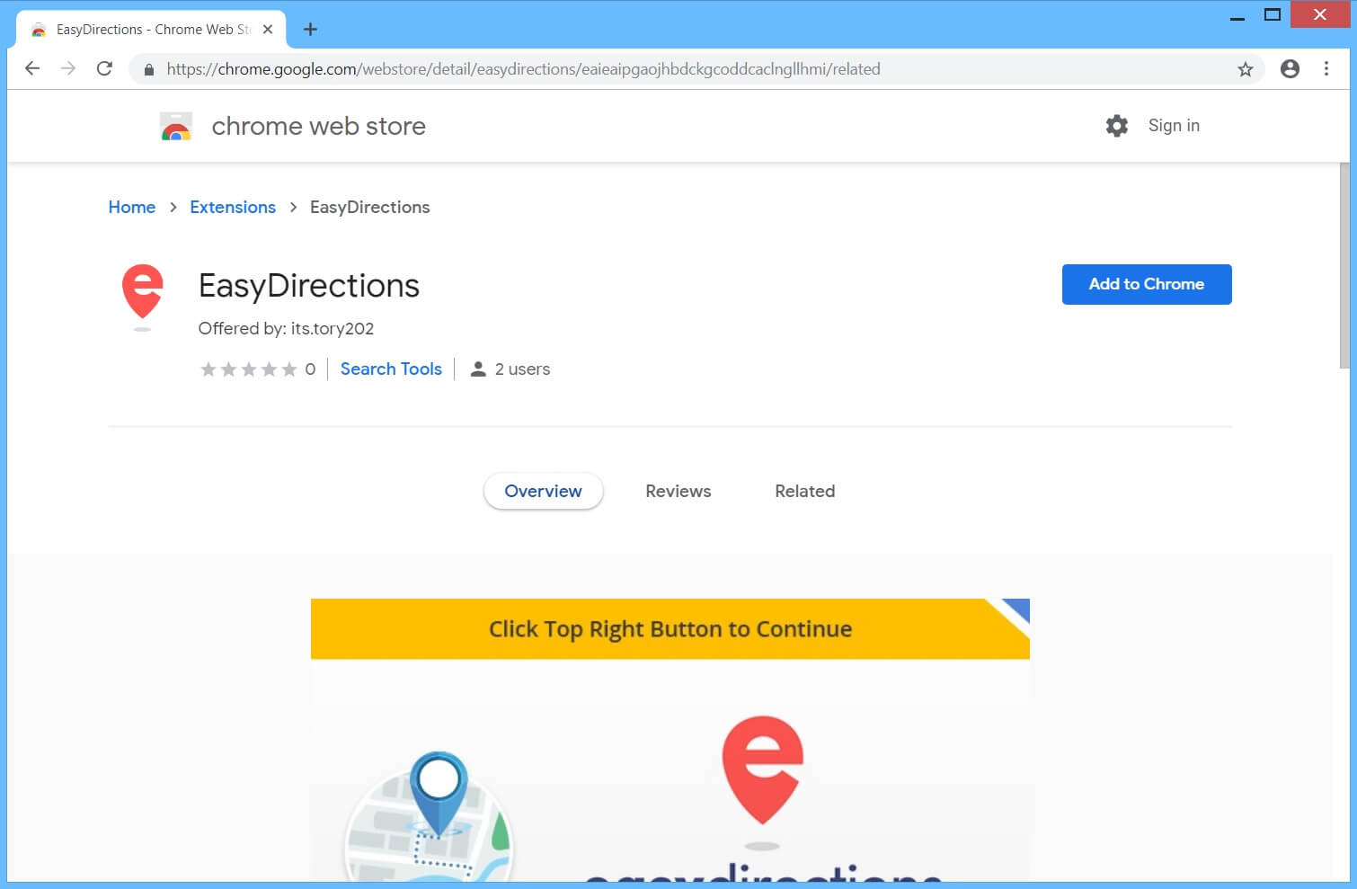 How to Remove EasyDirections.org (Browser Hijacker/PUP)