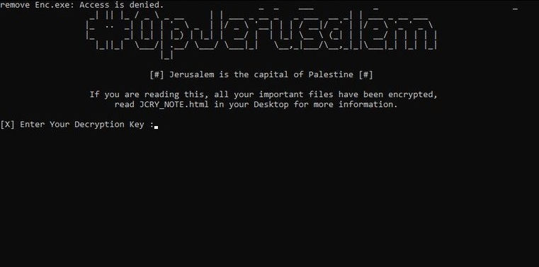 How to Eliminate OpJerusalem Ransomware (Crypto-Malware/Ransomware)