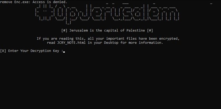 How to Eliminate OpJerusalem Ransomware (Crypto-Malware/Ransomware)