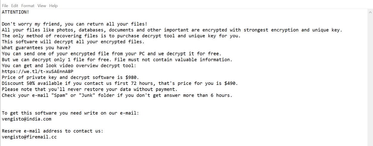 Obliterate Roldat Ransomware (Crypto-Malware/Ransomware)
