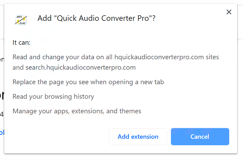 How to Uninstall Quick Audio Converter Pro (Browser Hijacker/PUP)